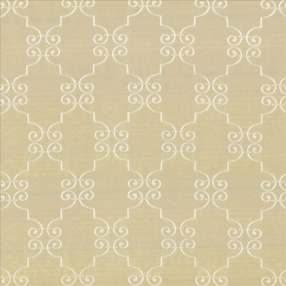 Ionic Scroll Natural by Kasmir Fabric 5111 100% Polyester
 CHINA Not Tested </p><p>Repeat: Horizontal: 7 4/8 inches and Vertical: 12 inches 52 - Fabric Carolina -