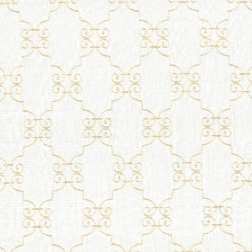 Ionic Scroll Snowflake by Kasmir Fabric 5111 CHINA Not Tested H: 7 4/8 inches, V:12 inches 52 - 59 - Fabric Carolina - Kasmir