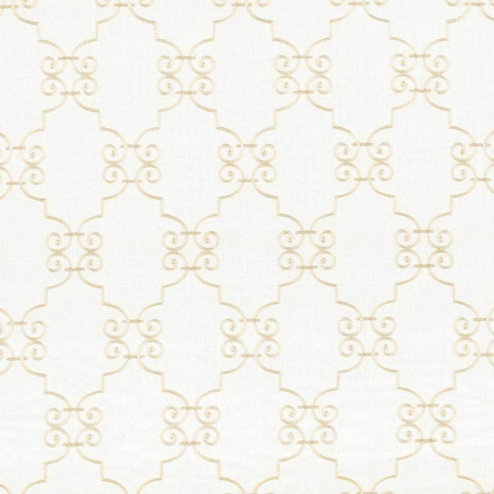 Ionic Scroll Snowflake by Kasmir Fabric 5111 CHINA Not Tested H: 7 4/8 inches, V:12 inches 52 - 59 - Fabric Carolina - Kasmir