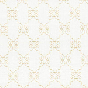 Ionic Scroll Snowflake by Kasmir Fabric