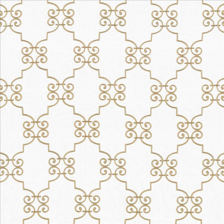Ionic Scroll Winter by Kasmir Fabric 5111 100% Polyester CHINA Not Tested Horizontal: 7 4/8 inches and Vertical: 12 inches 52 - 59 - Fabric Carolina -