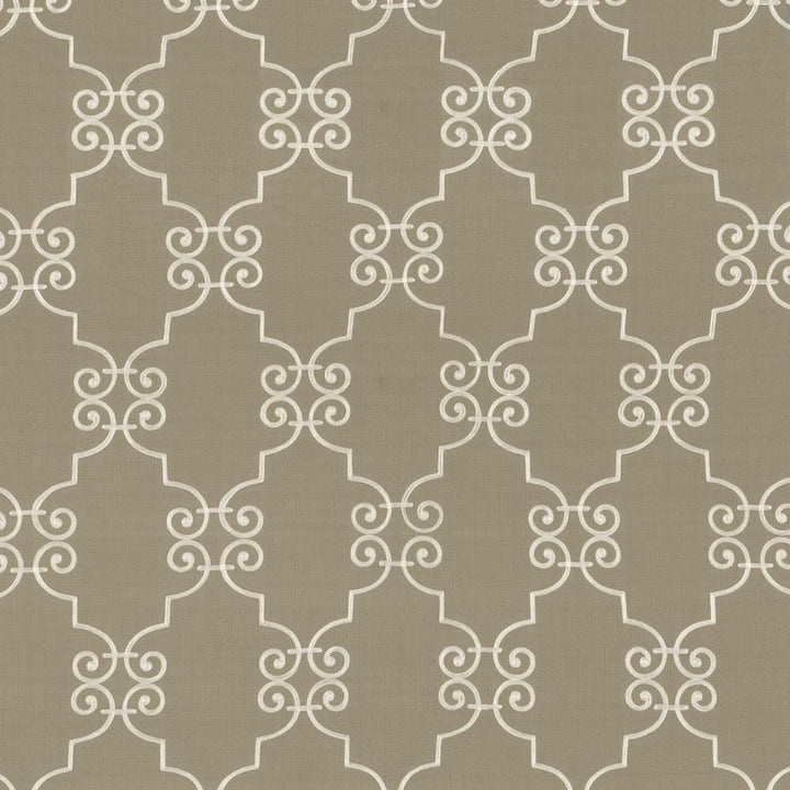 Ionic Scroll Silver Cloud by Kasmir Fabric 5111 100% Polyester
 CHINA </p><p>Repeat: Horizontal: 7 4/8 inches and Vertical: 12 inches 52 - 59 - Fabric Carolina -