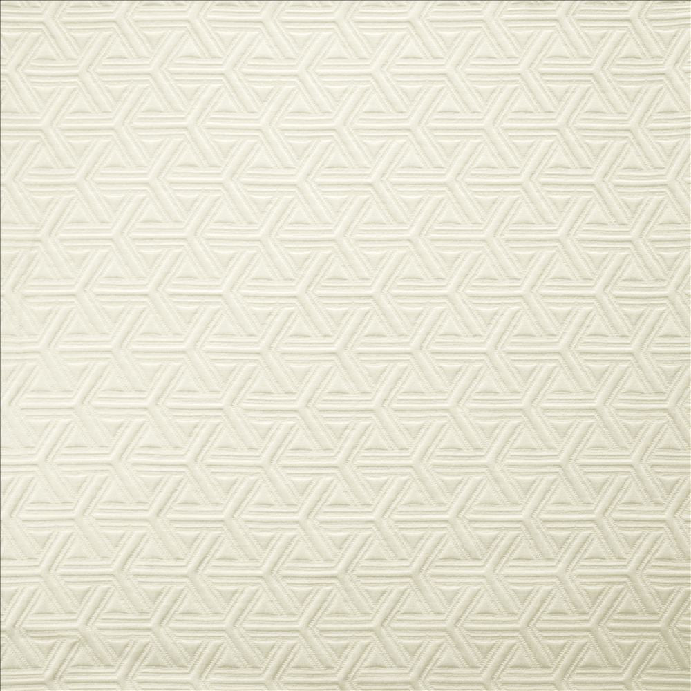 Iota Snow by Kasmir Fabric 5144 69% Cotton
31% Polyester
 CHINA </p><p>Repeat: Horizontal: 2 inches and Vertical: 3 inches 55 - Fabric Carolina -