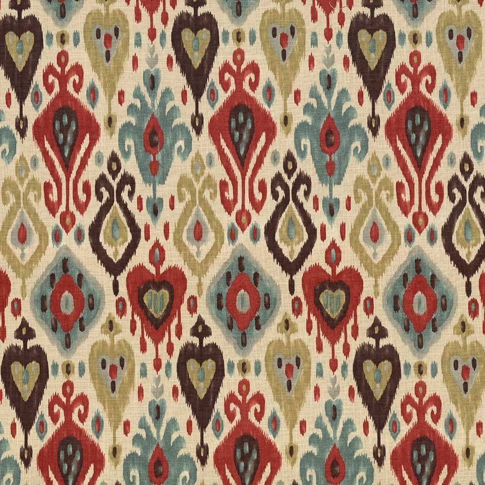 Isa Persian by Kasmir Fabric 5063 USA 9,000 Wyzenbeek Double Rubs H: 13 4/8 inches, V:25 2/8 inches 54 - Fabric Carolina - Kasmir
