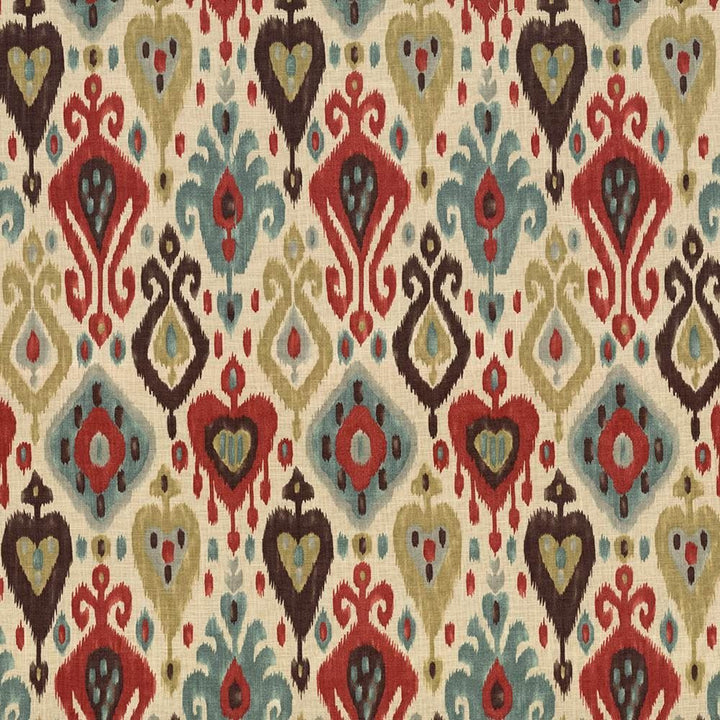 Isa Persian by Kasmir Fabric 5063 55% Linen
45% Rayon
 USA 9,000 Wyzenbeek Double Rubs Horizontal: 13 4/8 inches and Vertical: 25 2/8 inches 54 - Fabric Carolina -