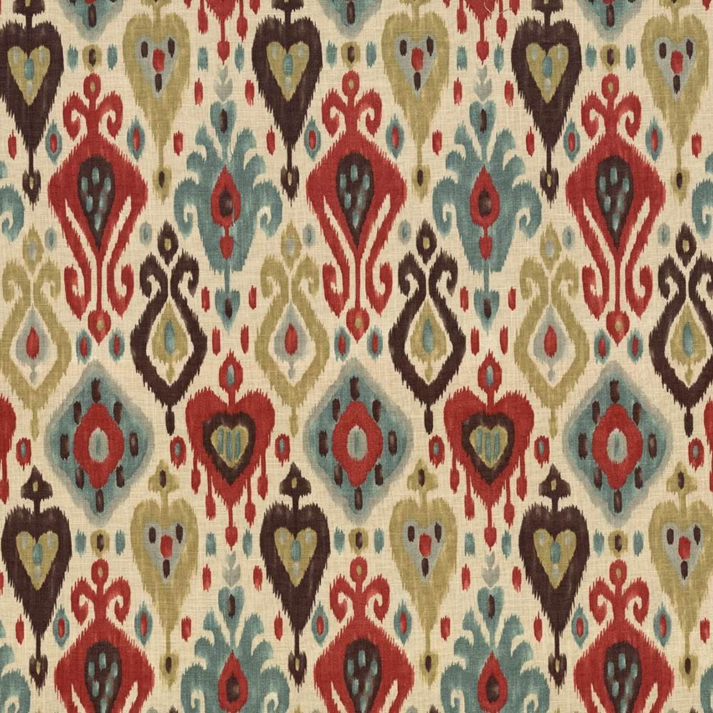 Isa Persian  by Kasmir Fabric See sample 55% Linen
45% Rayon
 USA 9,000 Wyzenbeek Double Rubs </p><p>Repeat: Horizontal: 13 4/8 inches and Vertical: 25 2/8 inches 54  - Fabric Carolina -