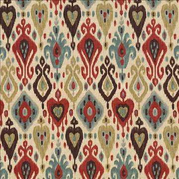 Isa Persian by Kasmir Fabric 5063 55% Linen 45% Rayon USA 9,000 Wyzenbeek Double Rubs H: 13 4/8 inches, V: 25 2/8 inches 54 - Fabric Carolina - Kasmir