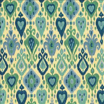 Isa Turquoise by Kasmir Fabric 5065 55% Linen 45% Rayon USA 9,000 Wyzenbeek Double Rubs H: 13 4/8 inches, V: 25 2/8 inches 54 - Fabric Carolina - Kasmir