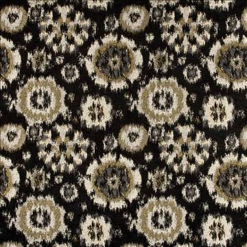 Isanti Caviar by Kasmir Fabric 1396 69% Polyester 31% Rayon CHINA 21,000 Wyzenbeek Double Rubs H: 14 2/8 inches, V: 14 1/8 inches 54 - 56 - Fabric Carolina - Kasmir