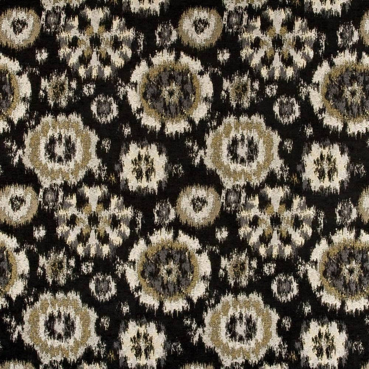 Isanti Caviar by Kasmir Fabric 1396 CHINA 21,000 Wyzenbeek Double Rubs H: 14 2/8 inches, V:14 1/8 inches 54 - 56 - Fabric Carolina - Kasmir