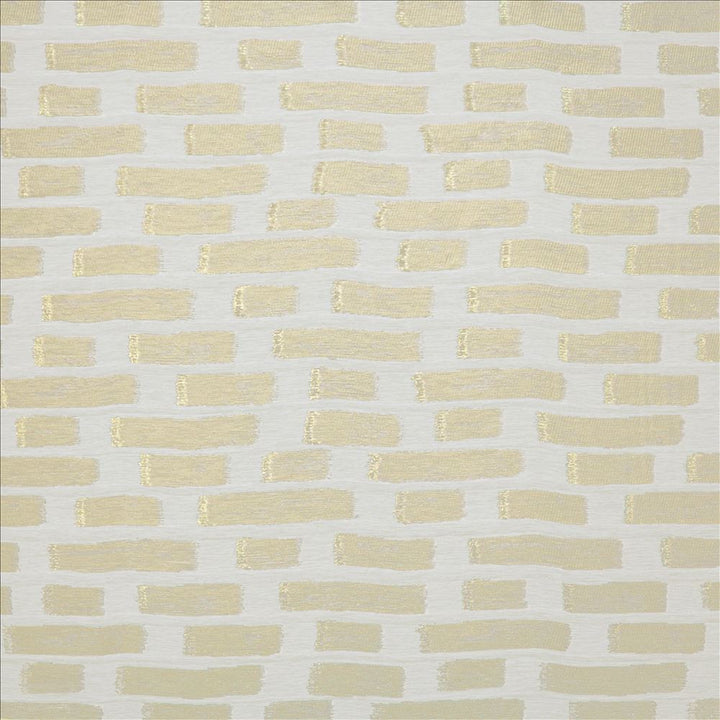 Iset Gold Leaf  by Kasmir Fabric See sample 100% Polyester
 TURKEY Not Tested </p><p>Repeat: Horizontal: 11 inches and Vertical: 6 7/8 inches 58  - Fabric Carolina -