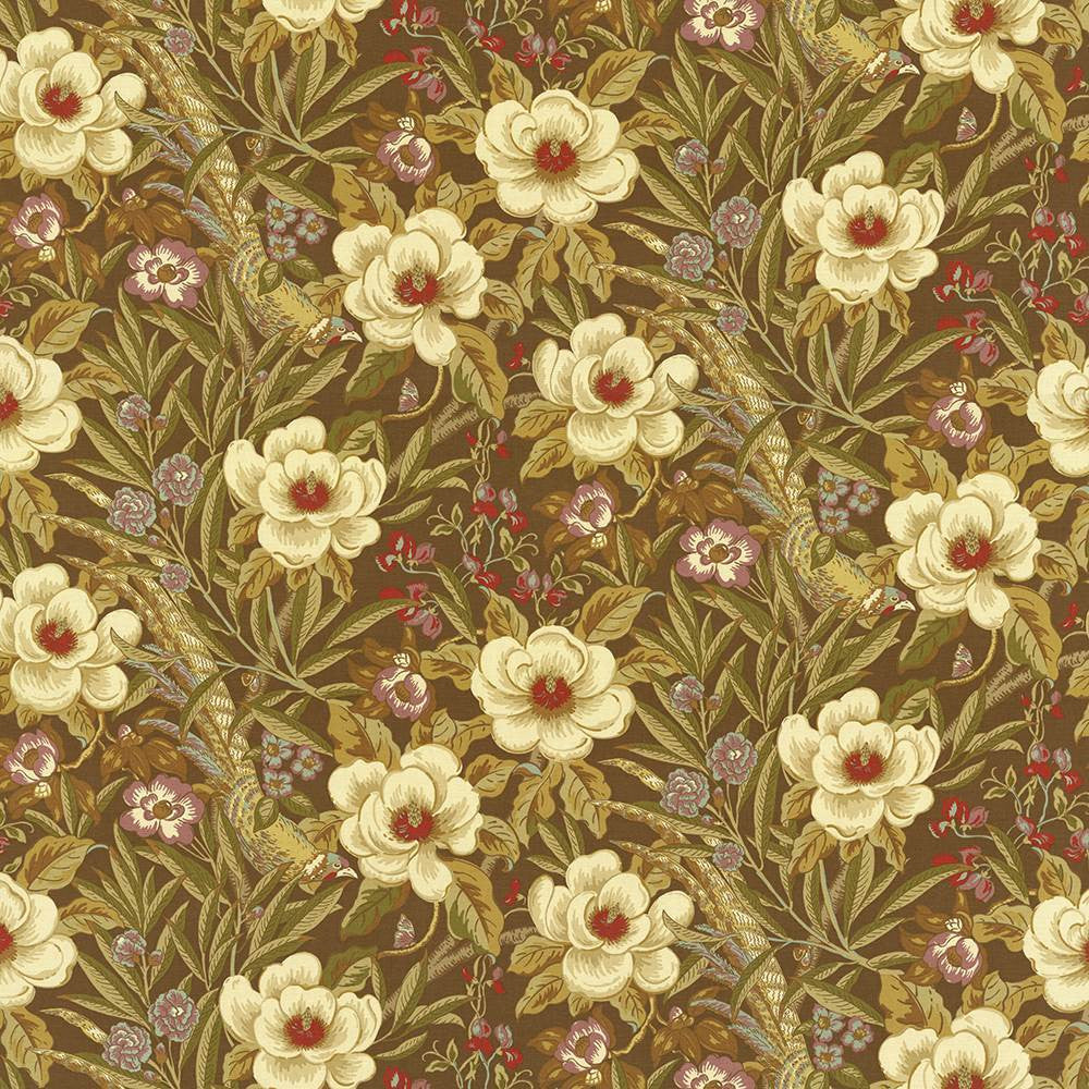 Island Serenity Nutmeg by Kasmir Fabric 5062 100% Cotton
 CHINA </p><p>Repeat: Horizontal: 54 inches and Vertical: 27 inches 54 - Fabric Carolina -
