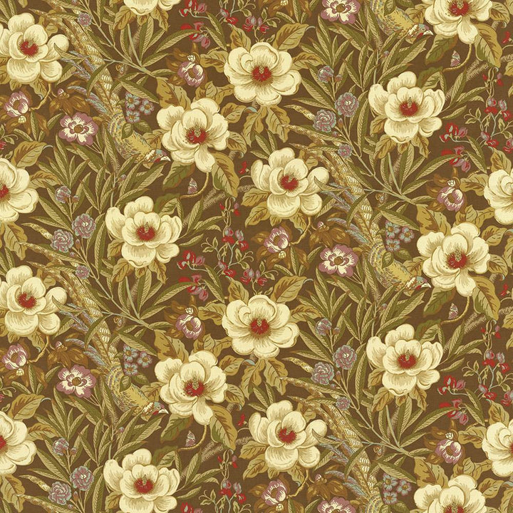Island Serenity Nutmeg by Kasmir Fabric 5062 100% Cotton
 CHINA </p><p>Repeat: Horizontal: 54 inches and Vertical: 27 inches 54 - Fabric Carolina -