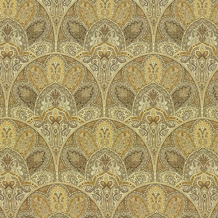 Ismir Paisley Opal by Kasmir Fabric 1416 100% Cotton
 PERU 42,000 Wyzenbeek Double Rubs Horizontal: 18 inches and Vertical: 25 2/8 inches 54 - Fabric Carolina -