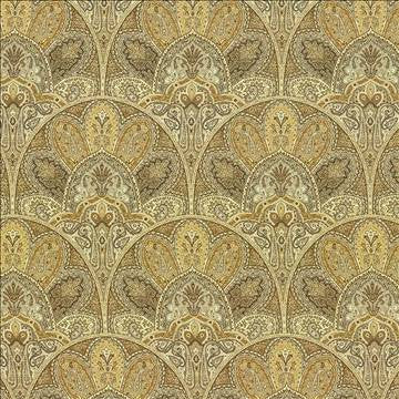 Ismir Paisley Opal by Kasmir Fabric 1416 100% Cotton PERU 42,000 Wyzenbeek Double Rubs H: 18 inches, V: 25 2/8 inches 54 - Fabric Carolina - Kasmir