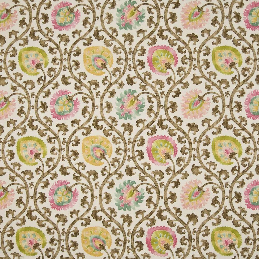 Istanbul Garden Jewel by Kasmir Fabric 1387 PERU 15,000 Wyzenbeek Double Rubs H: 27 inches, V:12 5/8 inches 54 - Fabric Carolina - Kasmir