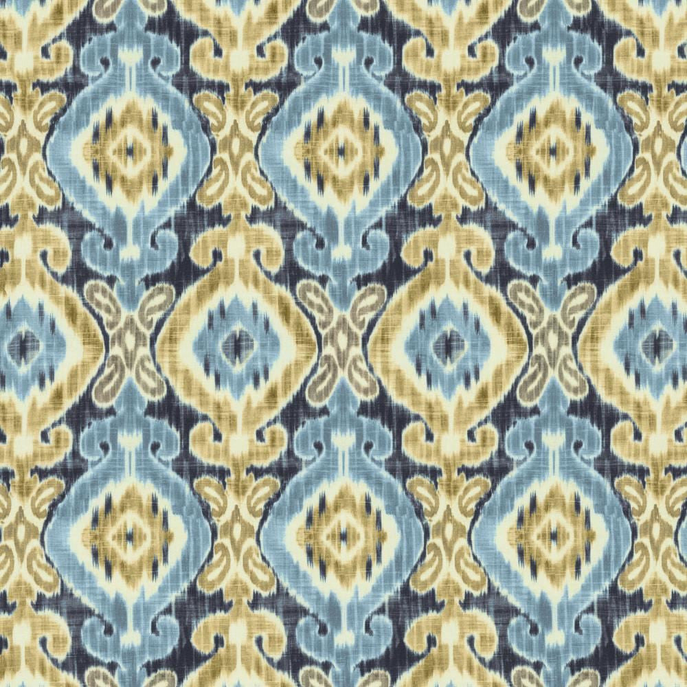 Itarsi Blue by Kasmir Fabric 5136 100% Cotton
 INDIA </p><p>Repeat: Horizontal: 11 inches and Vertical: 19 4/8 inches 55 - Fabric Carolina -