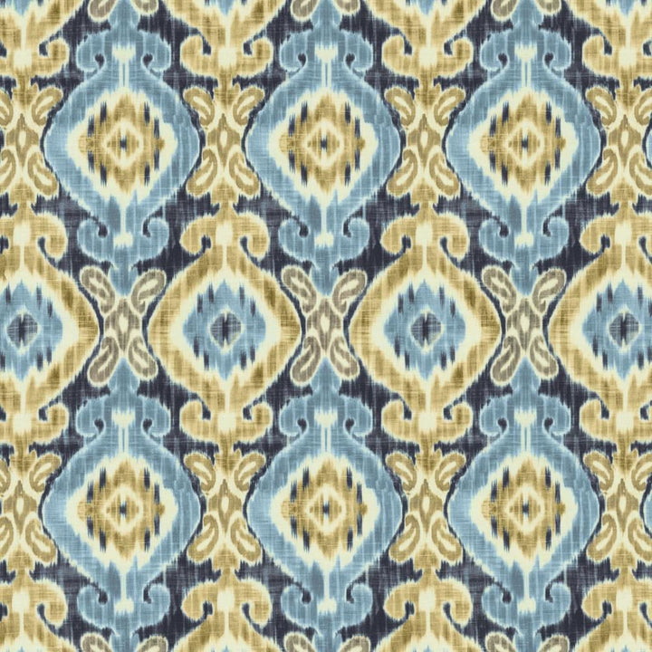 Itarsi Blue by Kasmir Fabric 5136 100% Cotton
 INDIA </p><p>Repeat: Horizontal: 11 inches and Vertical: 19 4/8 inches 55 - Fabric Carolina -