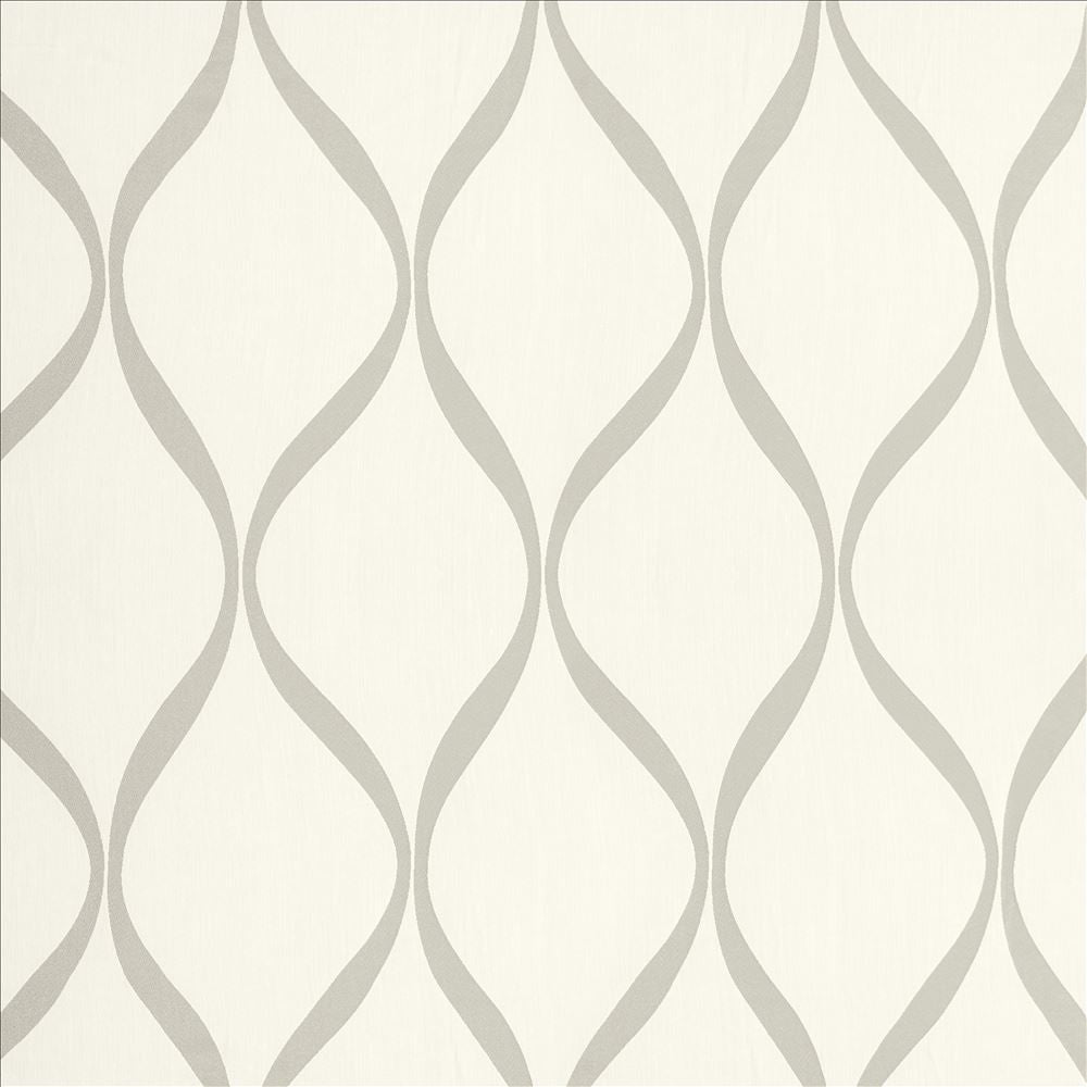 Ithaca White by Kasmir Fabric 5157 100% Polyester
 CHINA </p><p>Repeat: Horizontal: 6 inches and Vertical: 13 inches 110 - Fabric Carolina -