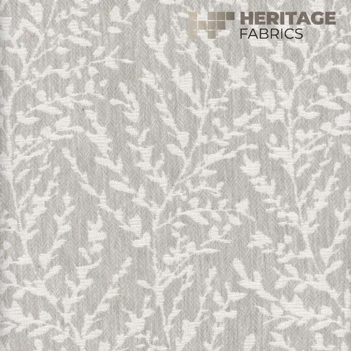 Ivy League Chrome by Heritage Fabric - 65% Polyester 30% Cotton 5% Linen India 51,000 Horizontal: 6.75" and Vertical: 11.75" 54" - Fabric Carolina -