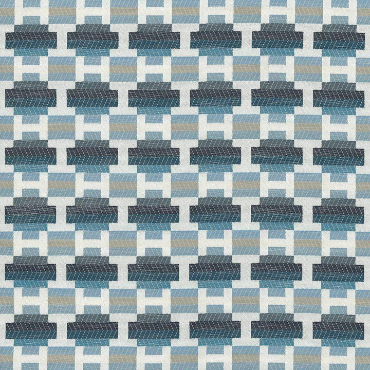 Ixtapa Midnight by Kasmir Fabric 5072 USA 21,000 Wyzenbeek Double Rubs H: 1 6/8 inches, V:1 5/8 inches 54 - Fabric Carolina - Kasmir