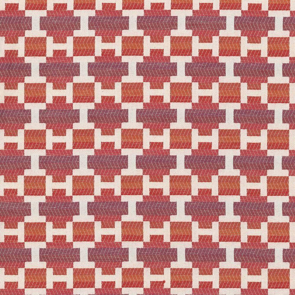Ixtapa Poppy by Kasmir Fabric 5071 USA 21,000 Wyzenbeek Double Rubs H: 1 6/8 inches, V:1 5/8 inches 54 - Fabric Carolina - Kasmir