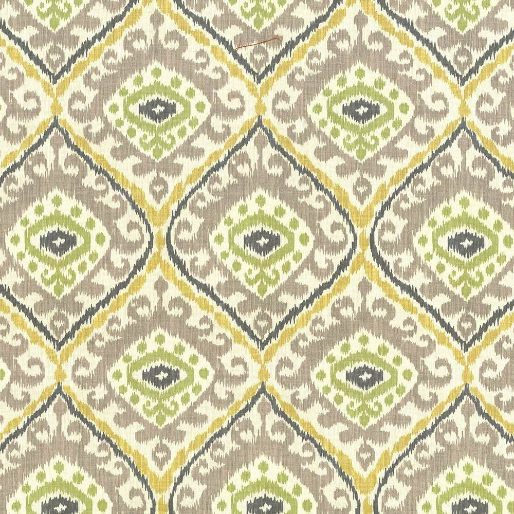 Jacaranda Citrus by Kasmir Fabric 5078 USA 12,000 Wyzenbeek Double Rubs H: 13 4/8 inches, V:18 inches 54 - Fabric Carolina - Kasmir