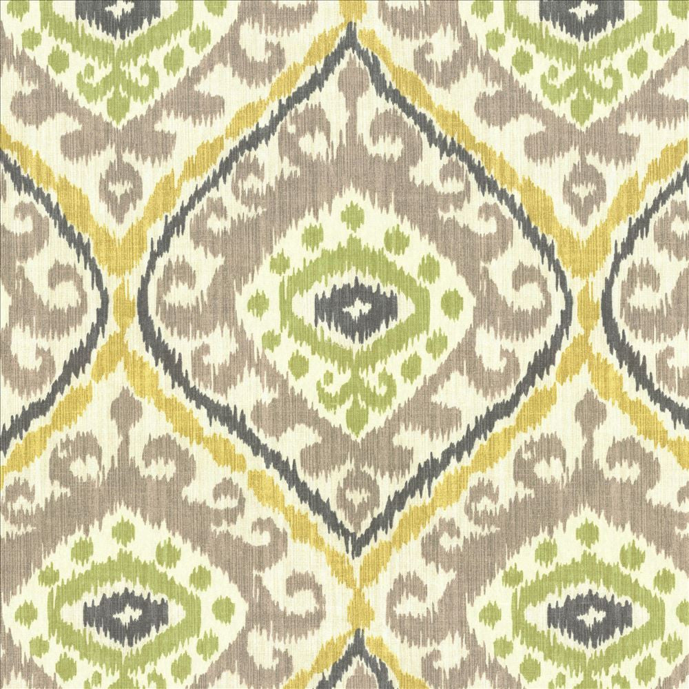 Jacaranda Citrus by Kasmir Fabric 5078 100% Cotton USA 12,000 Wyzenbeek Double Rubs Horizontal: 13 4/8 inches and Vertical: 18 inches 54 - Fabric Carolina -