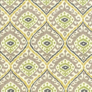 Jacaranda Citrus by Kasmir Fabric 5078 100% Cotton USA 12,000 Wyzenbeek Double Rubs H: 13 4/8 inches, V: 18 inches 54 - Fabric Carolina - Kasmir