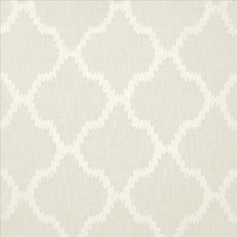 Jag Snow by Kasmir Fabric 5157 100% Polyester
 CHINA </p><p>Repeat: Horizontal: 7 6/8 inches and Vertical: 7 6/8 inches 53 - Fabric Carolina -