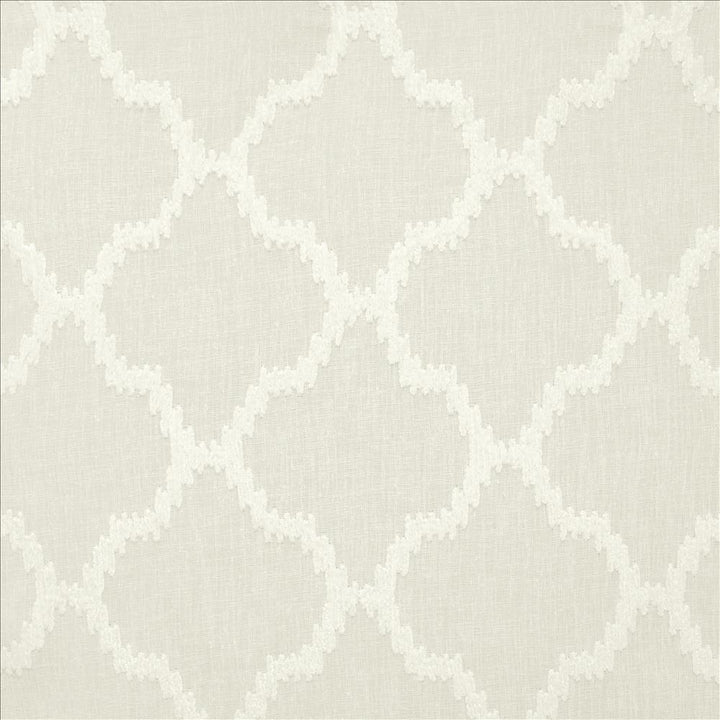 Jag Snow by Kasmir Fabric 5157 100% Polyester
 CHINA </p><p>Repeat: Horizontal: 7 6/8 inches and Vertical: 7 6/8 inches 53 - Fabric Carolina -