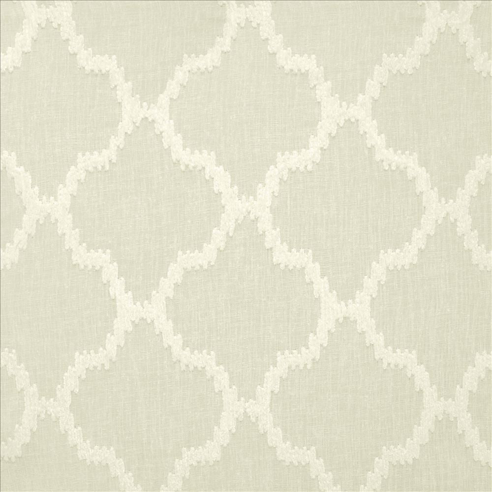 Jag Snow by Kasmir Fabric 5157 100% Polyester
 CHINA Not Tested Horizontal: 7 6/8 inches and Vertical: 7 6/8 inches 57 - Fabric Carolina -