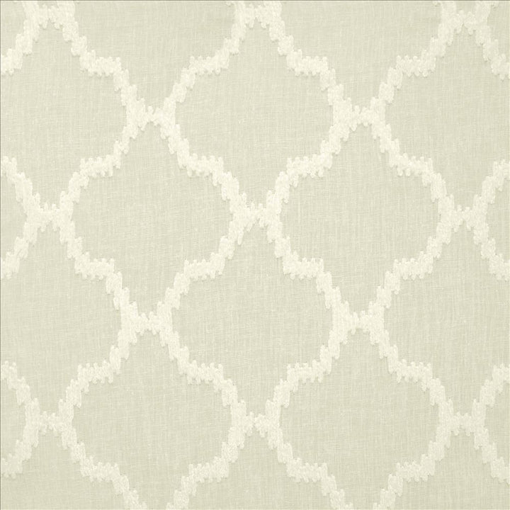 Jag Snow by Kasmir Fabric 5157 100% Polyester
 CHINA Not Tested Horizontal: 7 6/8 inches and Vertical: 7 6/8 inches 57 - Fabric Carolina -