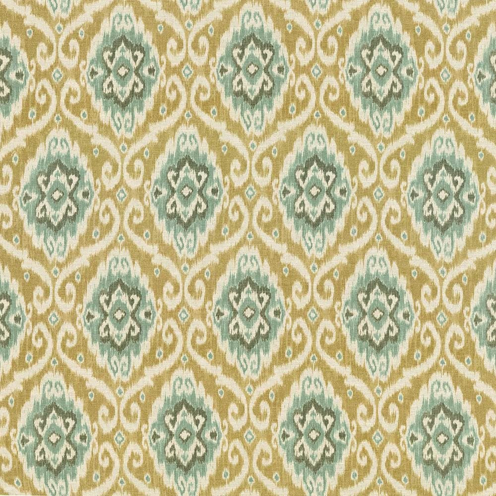 Jakarta Opal by Kasmir Fabric 1420 70% Cotton
30% Linen
 USA </p><p>Repeat: Horizontal: 13 4/8 inches and Vertical: 27 inches 54 - 55 - Fabric Carolina -