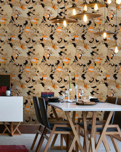 BIRDS OF HAPPINESS Wallpaper (WP20391) by Mind The Gap