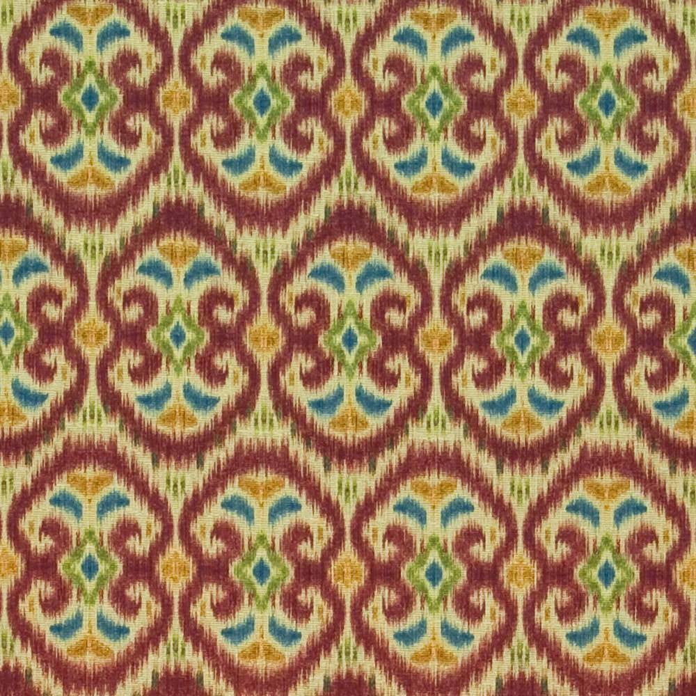 Java Joy Gem by Kasmir Fabric 1399 PERU 30,000 Wyzenbeek Double Rubs H: 13 4/8 inches, V:25 2/8 inches 54 - Fabric Carolina - Kasmir