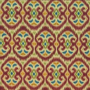 Java Joy Gem by Kasmir Fabric 1399 100% Cotton PERU 30,000 Wyzenbeek Double Rubs H: 13 4/8 inches, V: 25 2/8 inches 54 - Fabric Carolina - Kasmir