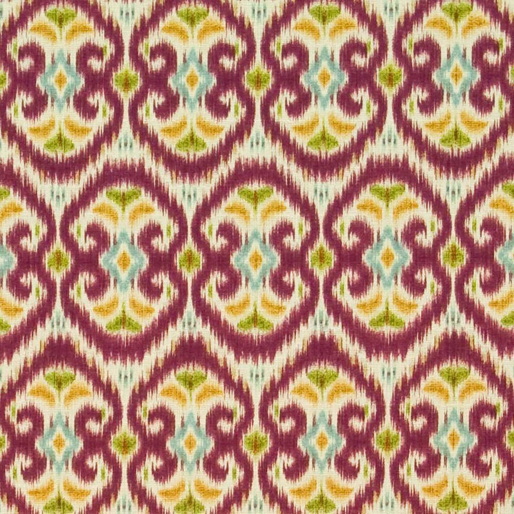 Java Joy Radicchio by Kasmir Fabric 1400 PERU 30,000 Wyzenbeek Double Rubs H: 13 4/8 inches, V:25 2/8 inches 54 - Fabric Carolina - Kasmir