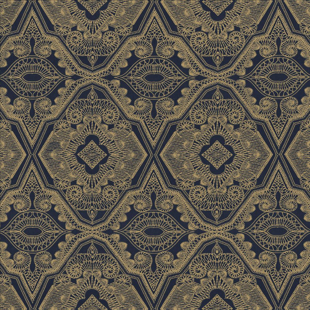 Jayden Indigo  by Kasmir Fabric See sample 40% Cotton
20% Linen
20% Polyester
20% Viscose
 INDIA 51,000 Wyzenbeek Double Rubs </p><p>Repeat: Horizontal: 13 4/8 inches and Vertical: 18 inches 54  - Fabric Carolina -