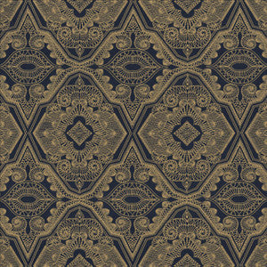 Jayden Indigo by Kasmir Fabric