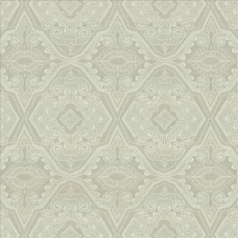 Jayden Pearl Grey by Kasmir Fabric 5156 40% Cotton 20% Linen 20% Polyester 20% Viscose INDIA 51,000 Wyzenbeek Double Rubs Horizontal: 13 4/8 inches and Vertical: 18 inches 54 - Fabric Carolina -