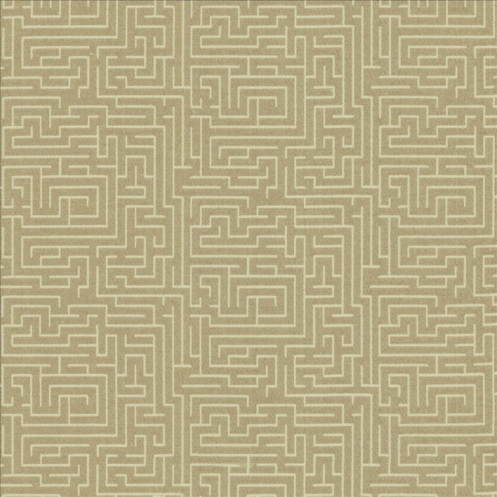 Jigsaw Khaki by Kasmir Fabric 5122 54% Cotton
46% Polyester
 USA </p><p>Repeat: Horizontal: 6 4/8 inches and Vertical: 13 4/8 inches 54 - Fabric Carolina -