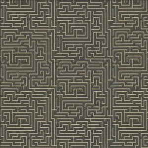 Jigsaw Steel by Kasmir Fabric