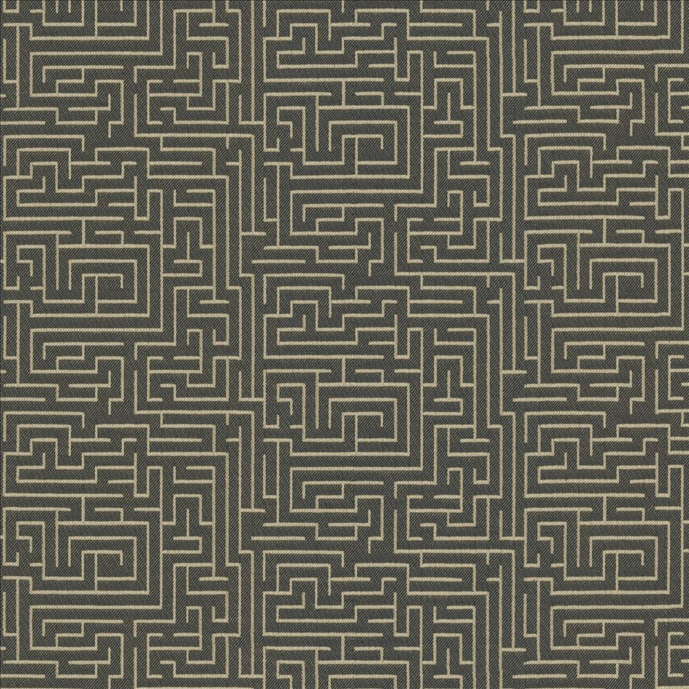 Jigsaw Steel by Kasmir Fabric 5123 54% Cotton
46% Polyester
 USA </p><p>Repeat: Horizontal: 6 4/8 inches and Vertical: 13 4/8 inches 54 - Fabric Carolina -