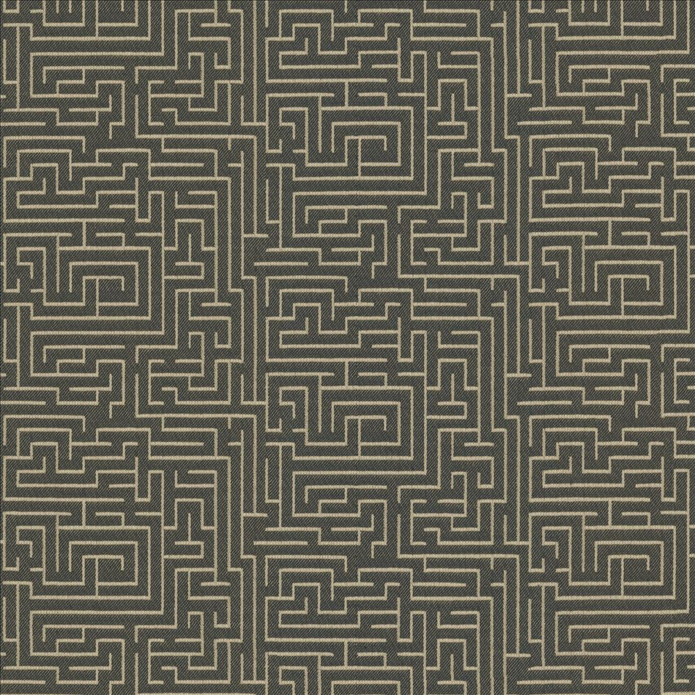 Jigsaw Steel by Kasmir Fabric 5123 54% Cotton
46% Polyester
 USA 12,000 Wyzenbeek Double Rubs Horizontal: 6 4/8 inches and Vertical: 13 4/8 inches 54 - Fabric Carolina -