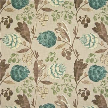 Joie De Vivre Moonstone by Kasmir Fabric 1390 100% Cotton USA 9,000 Wyzenbeek Double Rubs H: 27 inches, V: 25 2/8 inches 54 - 55 - Fabric Carolina - Kasmir