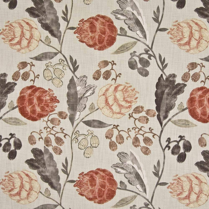 Joie De Vivre Spice by Kasmir Fabric 1389 USA 9,000 Wyzenbeek Double Rubs H: 27 inches, V:25 2/8 inches 54 - 55 - Fabric Carolina - Kasmir
