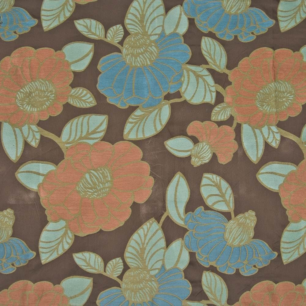 Joyful Pumpkin Latte by Kasmir Fabric 1387 64% Rayon 36% Polyester CHINA 15,000 Wyzenbeek Double Rubs Horizontal: 29 inches and Vertical: 27 2/8 inches 54 - Fabric Carolina -