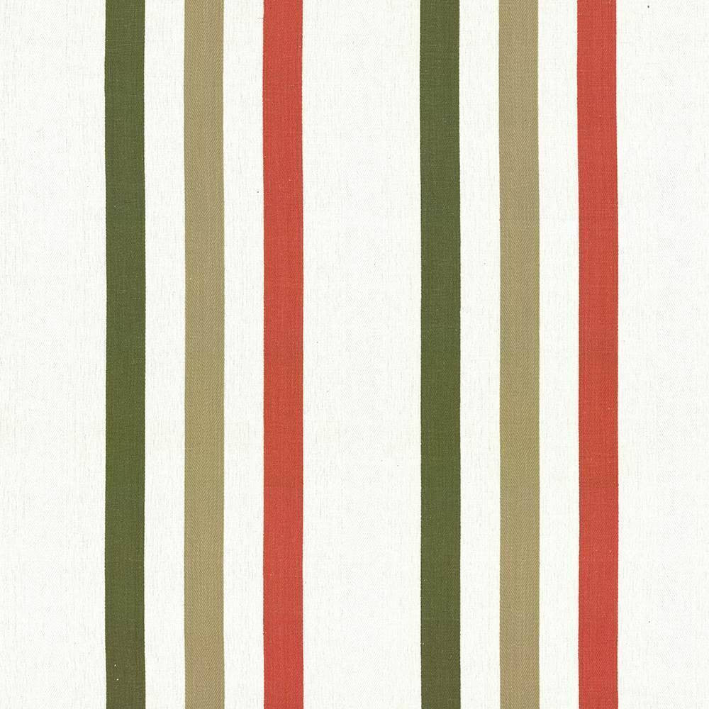 Joyous Stripe Coral by Kasmir Fabric 8005 INDIA Not Tested H: 15 6/8 inches, V:N/A 53 - 54 - Fabric Carolina - Kasmir