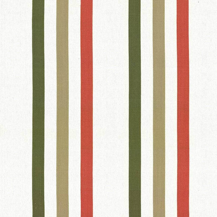 Joyous Stripe Coral by Kasmir Fabric 8005 INDIA Not Tested H: 15 6/8 inches, V:N/A 53 - 54 - Fabric Carolina - Kasmir